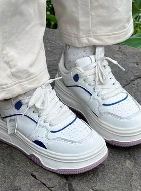 【正品】女款运动休闲舒适百搭小白鞋低帮板鞋K0F25CC20J-012B