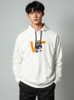 万斯男子运动休闲连帽针织套衫卫衣 VN0002EGFS8