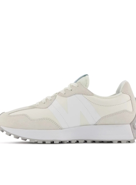 NEW BALANCE NB327米白女复古增高低帮休闲跑步鞋WS327BV
