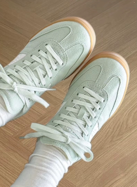 【正品】女简约百搭德训鞋板鞋K0FX5CC77-3207