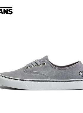 VANS灰色翻毛皮AUTHENTIC男女鞋休闲板鞋VN0A5KS99DK