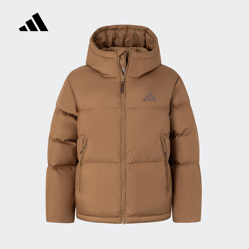 adidas阿迪达斯运动2024冬女中长羽绒服 JV6191