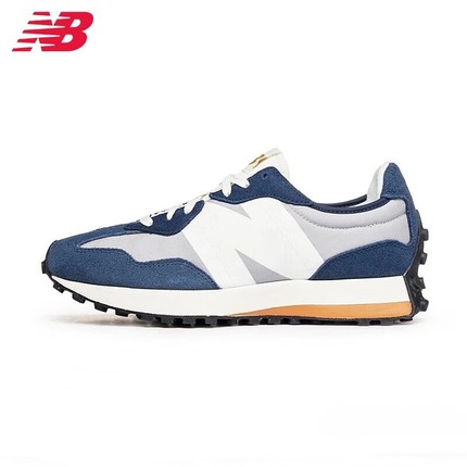 NEW BALANCE男女327系列元祖灰复古拼接休闲运动鞋跑步鞋 MS327OC
