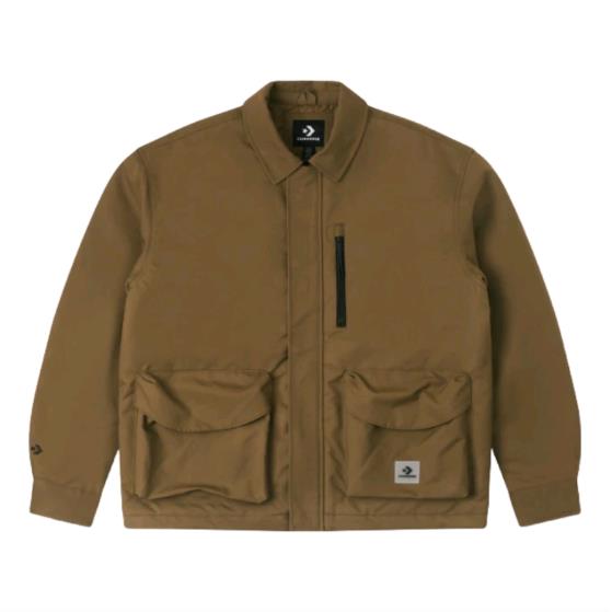 匡威Converse匡威 男工装大口袋翻领夹棉服外套10025264-A02