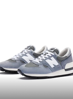 【微瑕】New Balance 990系列美产元祖灰男女灰色复古跑鞋M990GR1