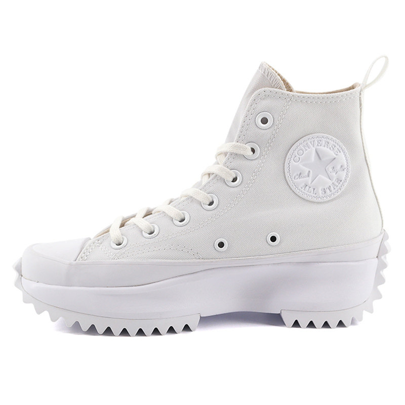 converse匡威2021春季女款增高厚底松糕帆布鞋休闲板鞋子170777c