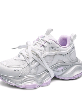 【正品】 女子防滑耐磨增高休闲运动 老爹鞋K0F25MC37CJ-012