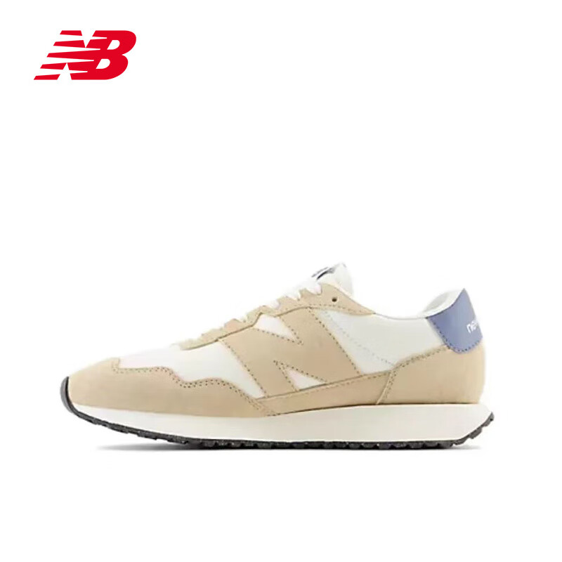 NEW BALANCE NB 复古男女同款系带休闲运动跑步鞋防滑耐磨MS237SM