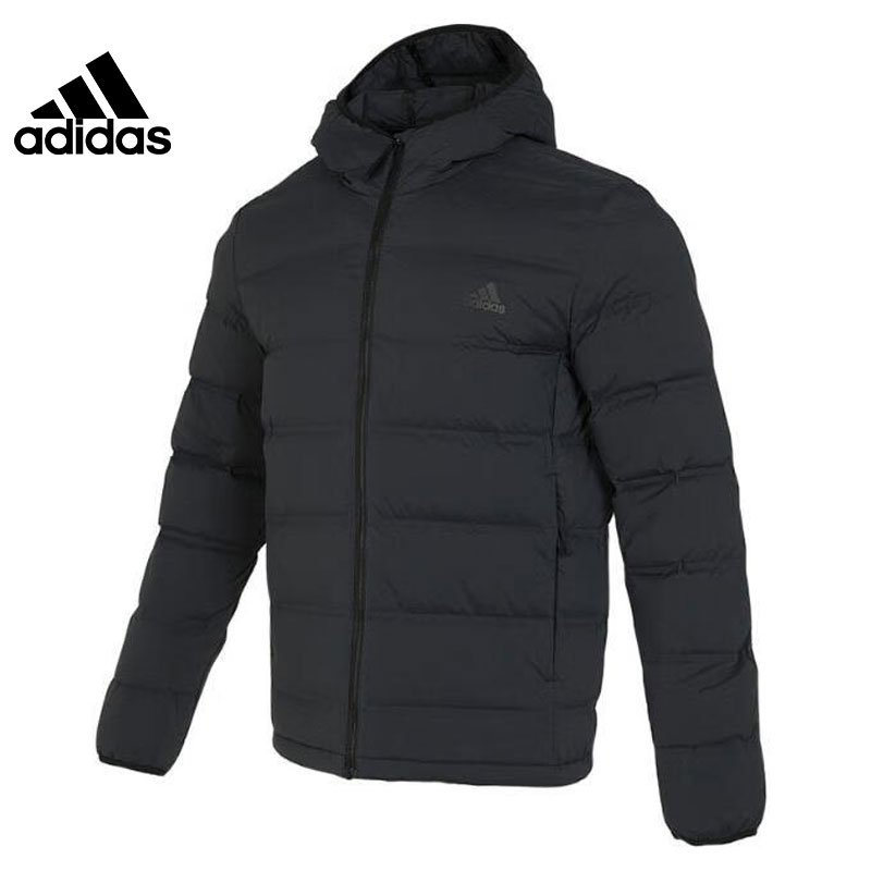 adidas阿迪达斯冬季男子户外运动训练休闲连帽羽绒服外套IK3174
