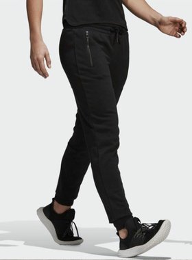 Adidas/阿迪达斯 女子 卫裤训练收口小脚裤休闲长裤 DI0104