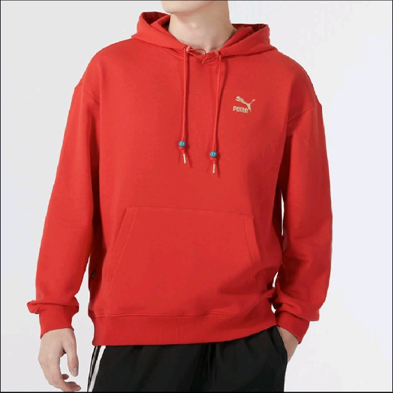 Puma彪马新款男女保暖宽松连帽运动休闲卫衣625833-11