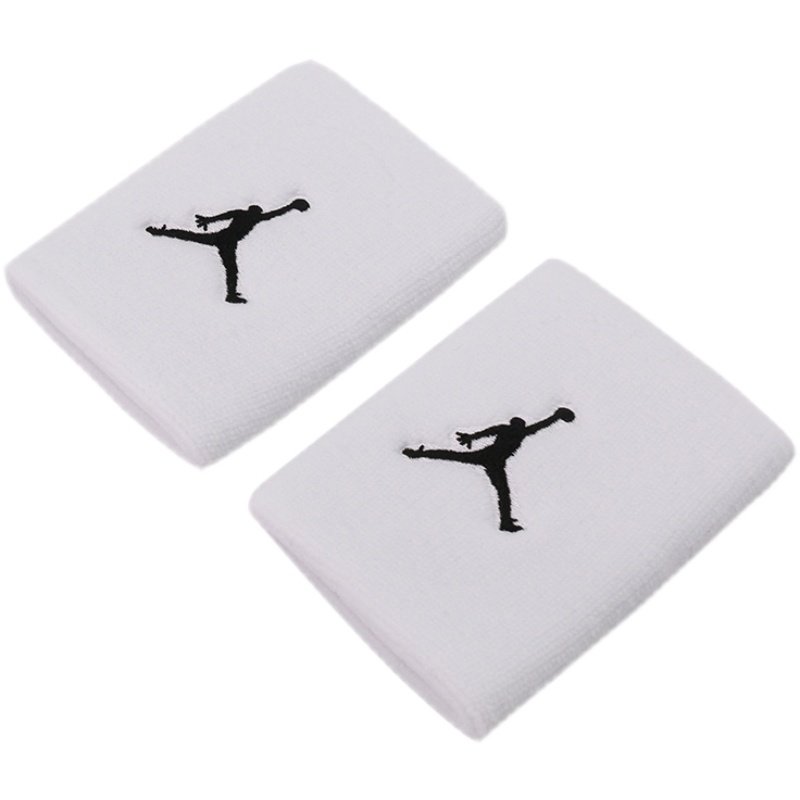 耐克（NIKE） 运动护腕 透气吸汗跑步弹性护腕一对装 AC4094-101