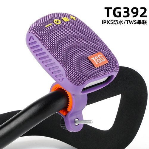 厂家直销TG392骑行蓝牙音箱ipx5防水小音响tws插卡无线户外蓝牙