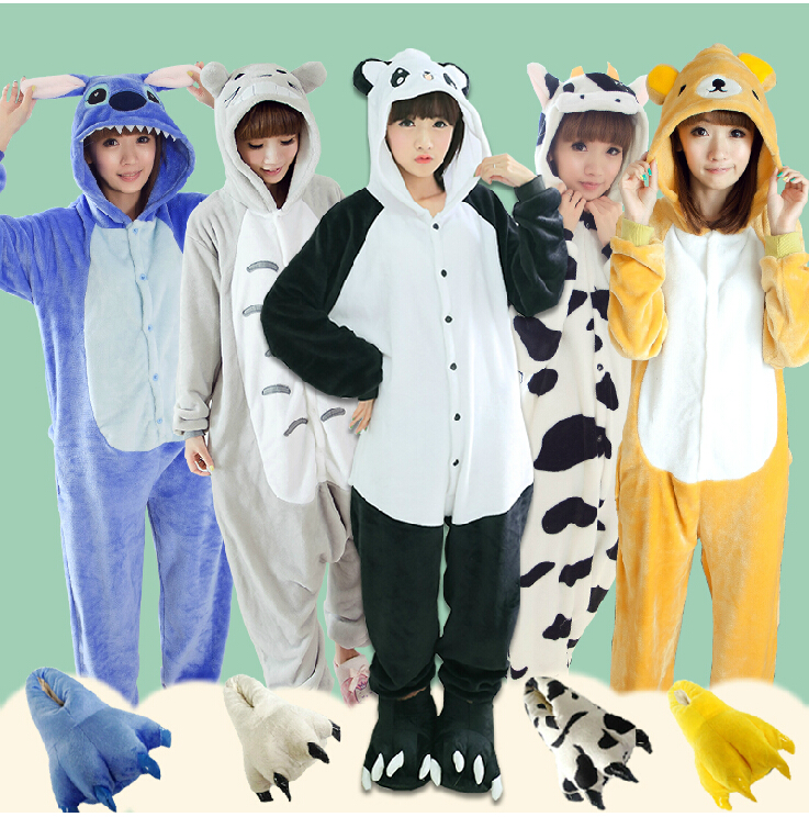 恐龙动物法拉绒如厕版连体睡衣