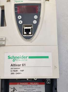 {议价}变频器ATV61H075M3Z   0.75KW