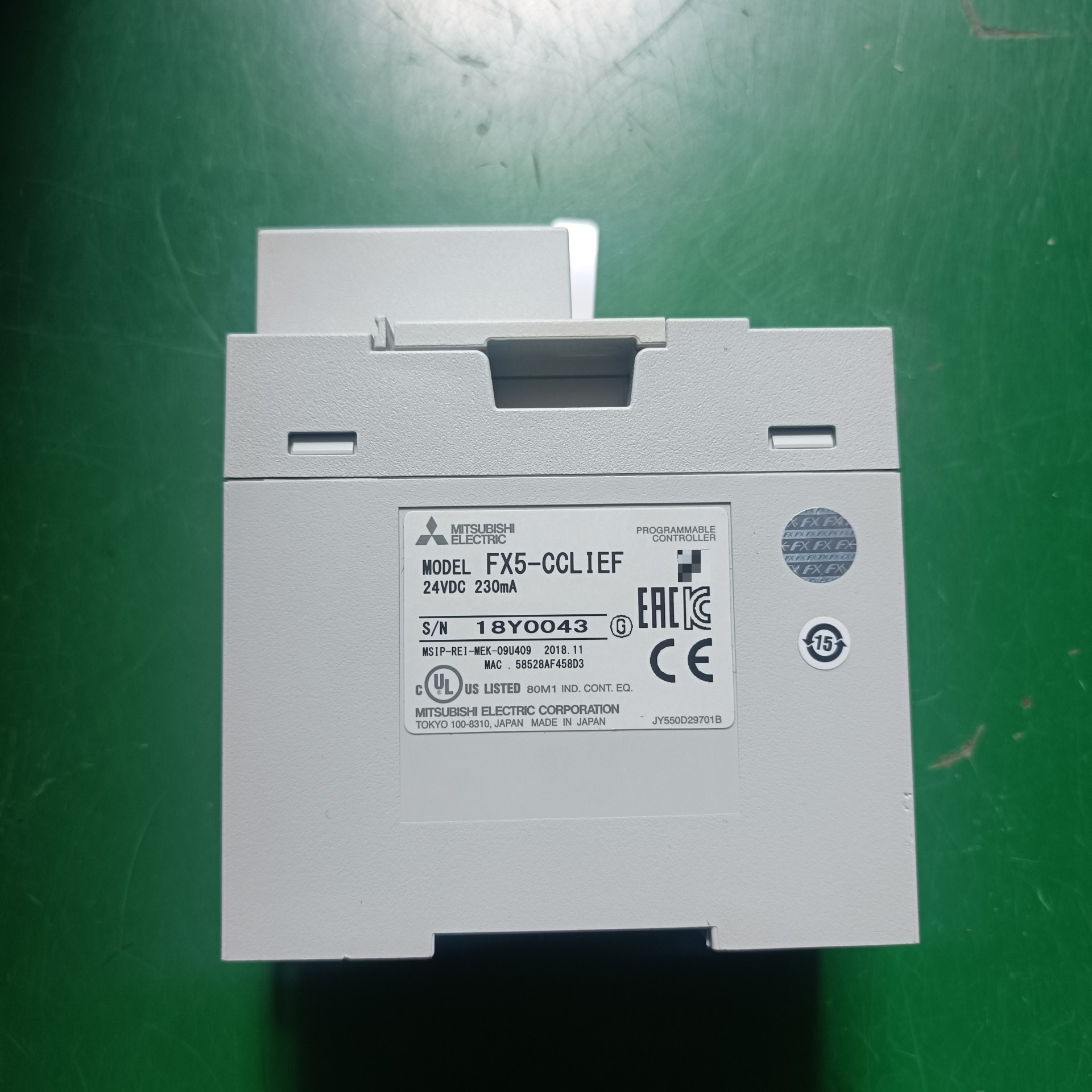 议价三菱PLC高速通讯模块 FX5-CCLIEF