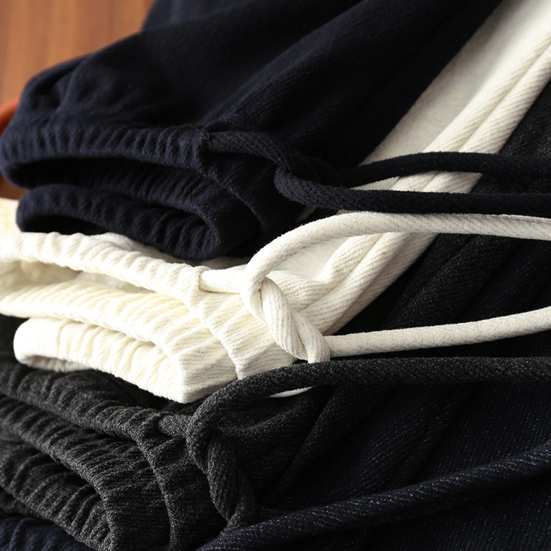 淘么淘 掌柜力荐神裤 醋酸羊毛斜纹高腰松紧抽绳直筒阔腿毛呢裤女,女装/女士精品,休闲裤,淘宝优惠券,粉丝福利购,淘宝优惠卷