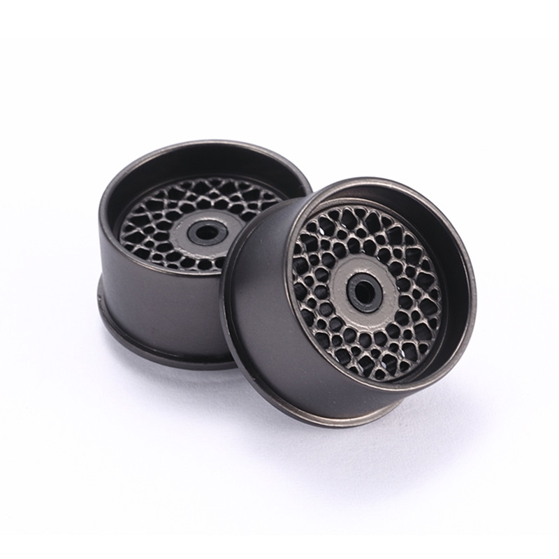 自制田宫1 32四驱车用 四驱车改装配件 锌合金制 中口径轮毂 中径