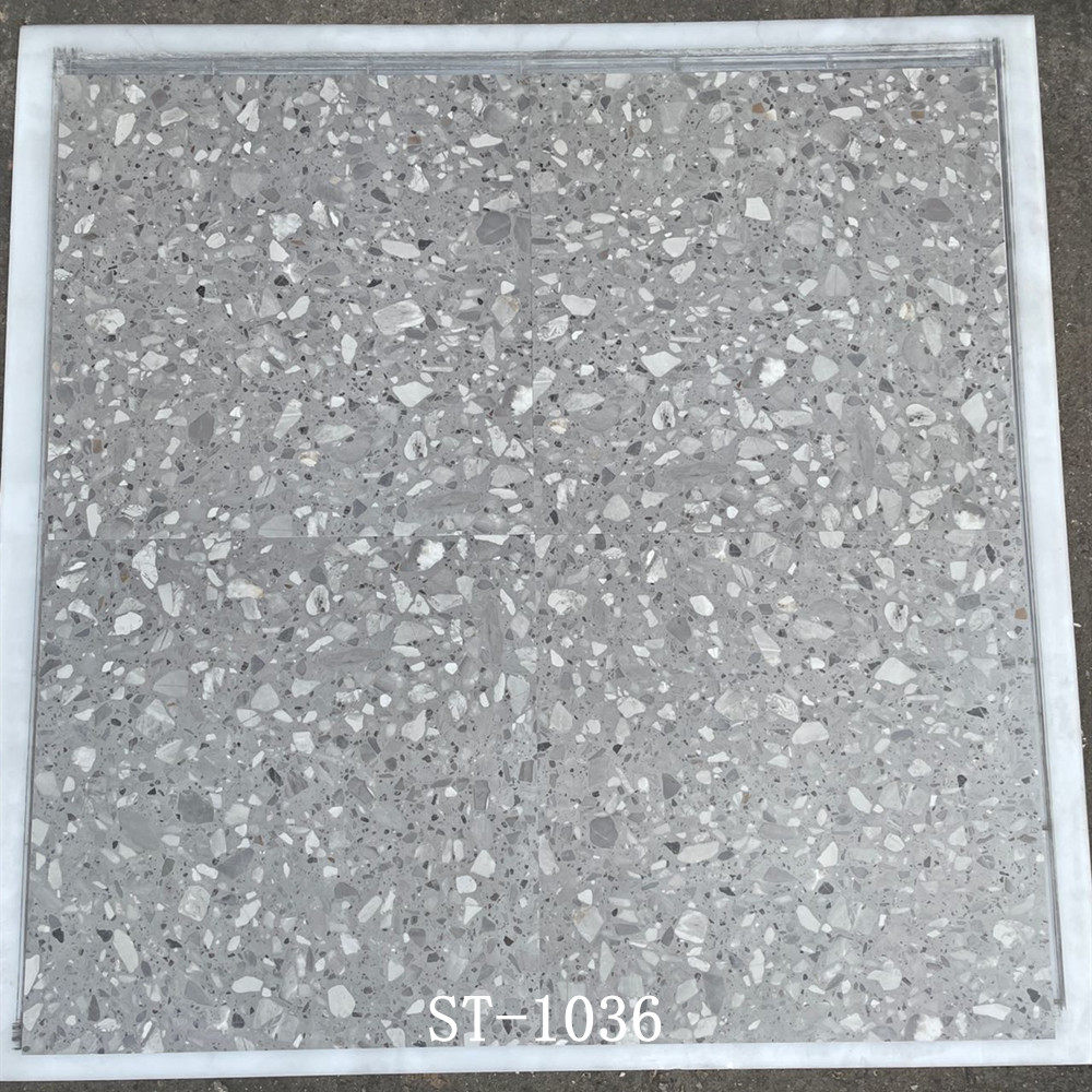 灰色水磨石地胶防水泥色地贴大理石纹pvc胶地板展厅办公室LVT地板,家装主材,地板革,淘宝优惠券,粉丝福利购,淘宝优惠卷