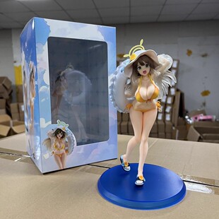 【全款】蔚蓝档案十六夜野宫手办泳装比基尼美少女二次元模型摆件