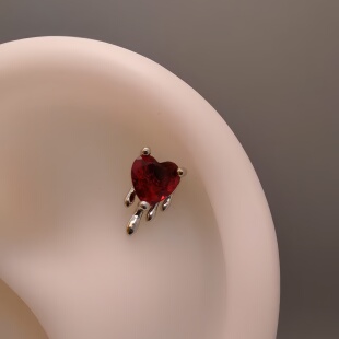 红色爱心埋钉埋骨钉直角埋钉内螺纹通用替换钻头通用