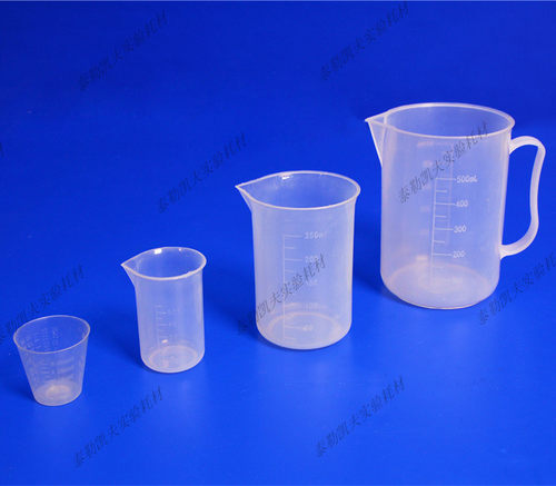 塑料烧杯25 50 100 250 500 1000 2000 5000ml带刻度量筒量杯