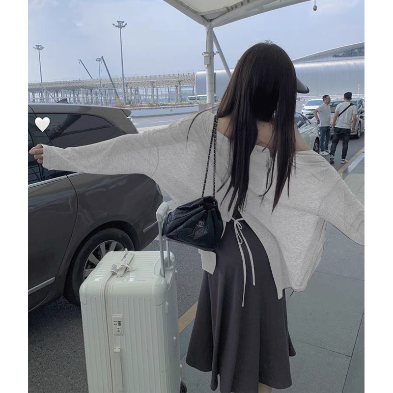 清仓秒杀~外贸折扣女装网红度假针织开衫防晒衣夏季冰丝罩衫外套
