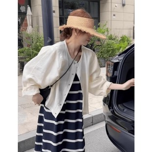 女长袖 韩版 清仓一线大品牌折扣天丝防晒衣衬衫 夏季 薄款 亚麻空调衫