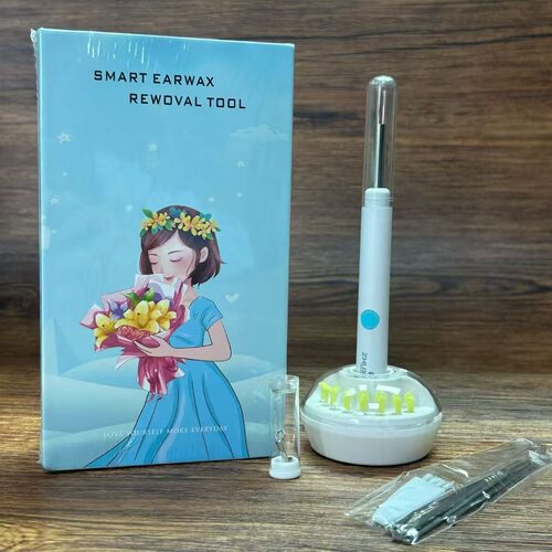 可视掏耳朵套装，APP好用，电池不耐用。 拆废品价