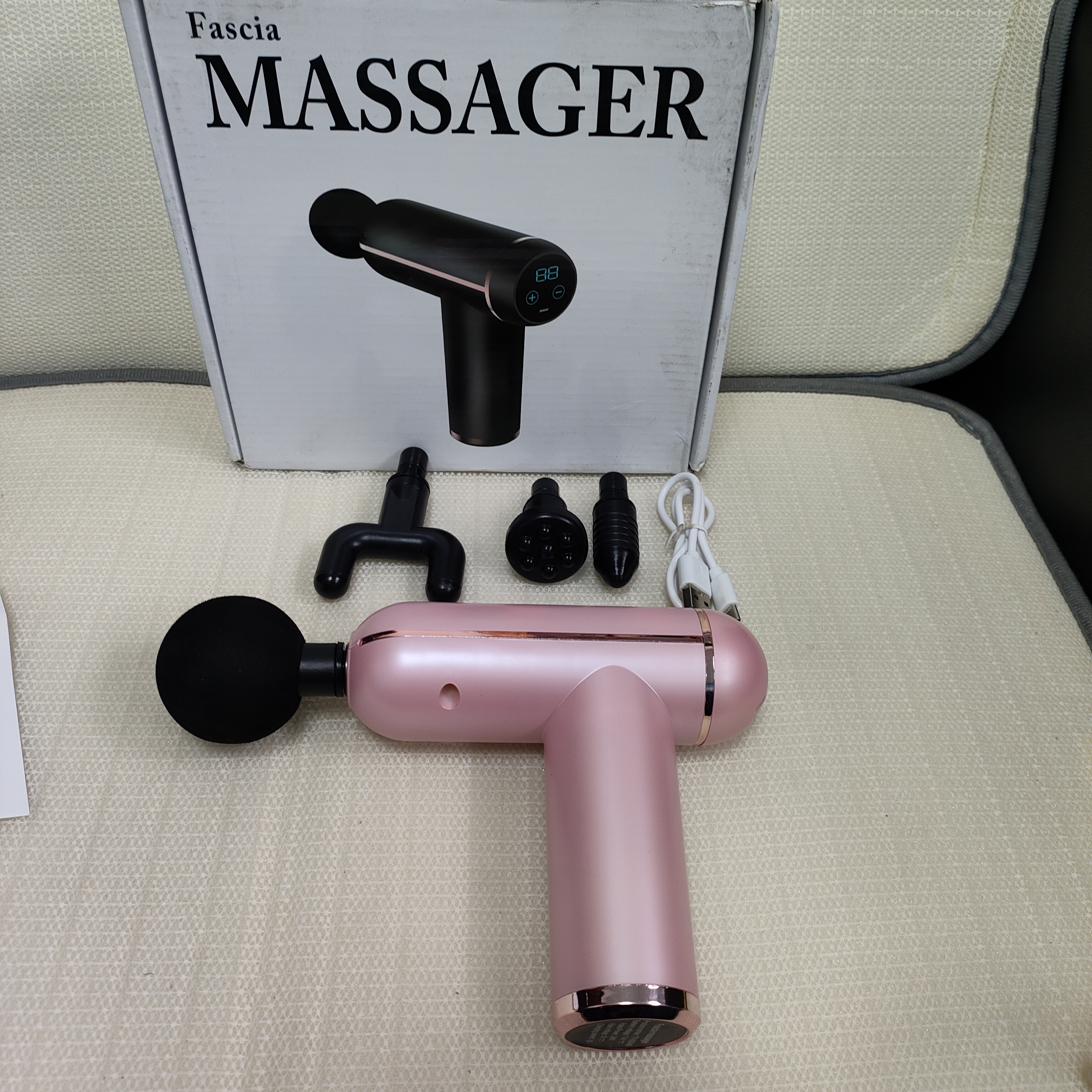 不包好坏DIY 筋膜枪 家用电动迷你震动按摩抢 全身肌肉便携按摩器