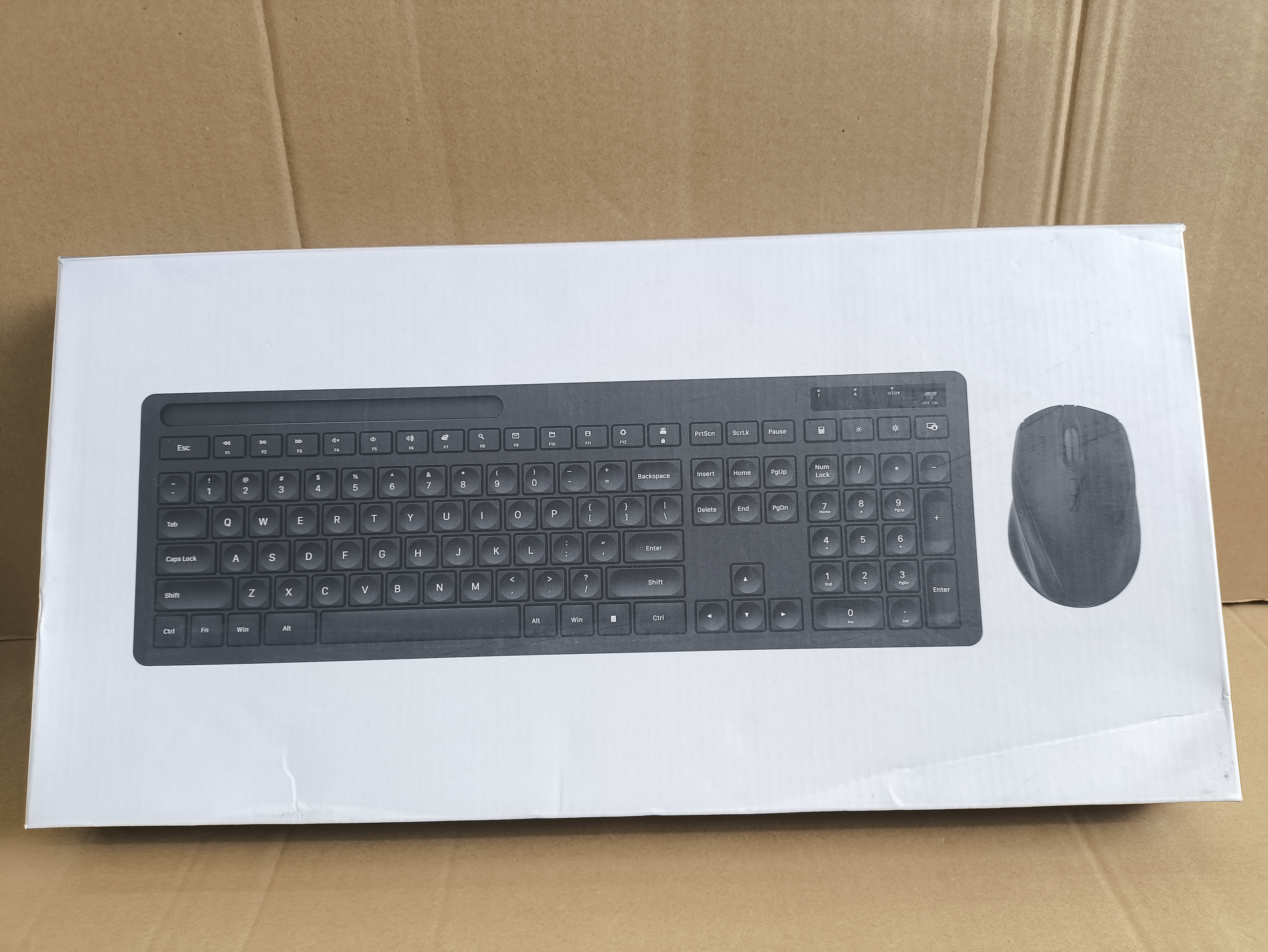 无线键盘鼠标套装笔记本手机平板外接键鼠电脑办公台式键盘