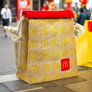 杜邦纸防水肯德基单肩在校学生旅行高中初中小学大学上课休闲包