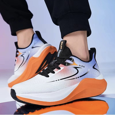 邦特男鞋2024秋季新款运动鞋男网面学生鞋透气减震轻便回弹跑步鞋