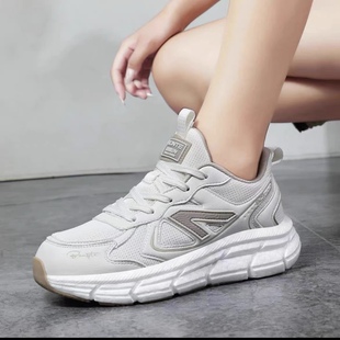 邦特运动鞋女秋季新款530女鞋老爹鞋轻便减震加绒棉鞋运动跑鞋男