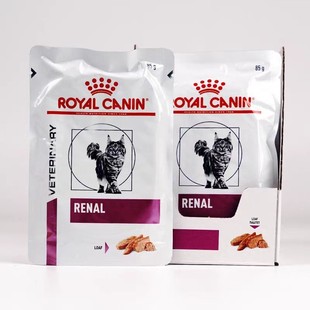 【现货】皇家猫粮成猫肾脏全价处方湿粮85g/整盒RF23罐头肾衰肾炎