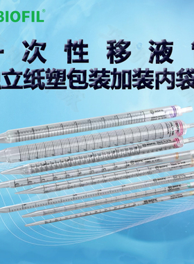 BIOFIL JET洁特一次性移液管GSP110010 110110 110025 110125