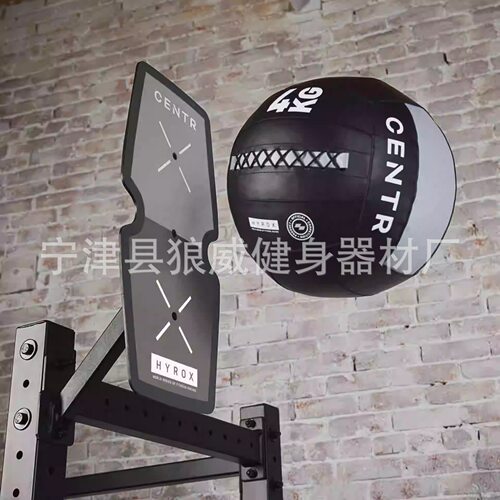 HYROX健身房家用药球目标靶 墙球投掷板 球类目标投掷靶 健身器材