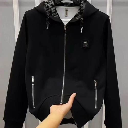 男士秋季连帽夹克外套潮流帅气