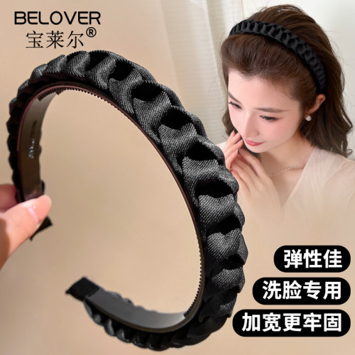 高级感百搭高颅顶发箍压发头箍