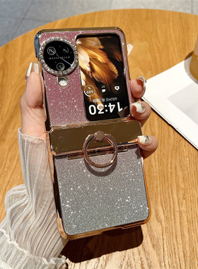 适用OPPOFindn3Flip手机壳Findn2Filp折叠屏PHT110保护套oppo防摔oppofandn硬flp外壳find闪粉n3女oppon潮PGT