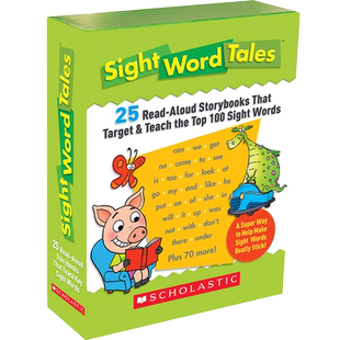 英文原版 学乐高频词常见词启蒙绘本25册套装 Sight Word Tales 生动有趣 高频词绘本 送家长指导手册
