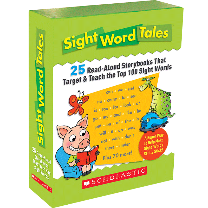 英文原版 学乐高频词常见词启蒙绘本25册套装 Sight Word Tales 生动有趣 高频词绘本 送家长指导手册