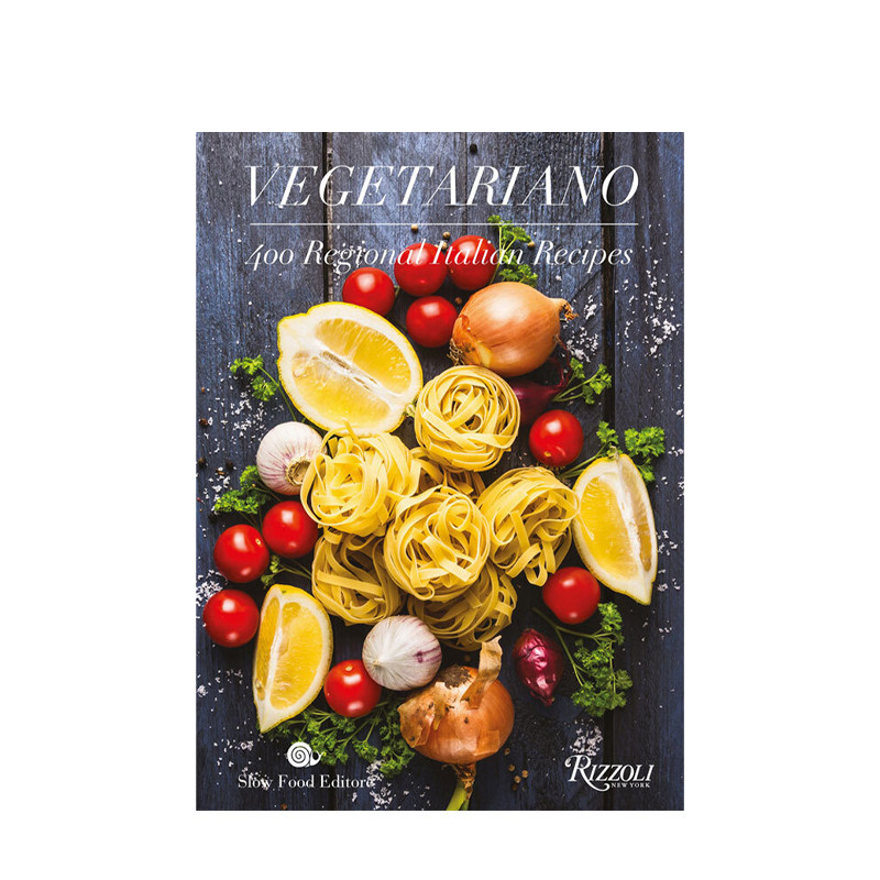 【英文原版 食谱】素食主义者:400个地区意大利食谱 Vegetariano: 400 Regional Italian Recipes