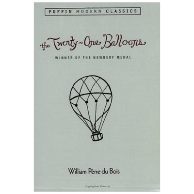 The Twenty One Balloons Puffin Modern Classics 英文原版