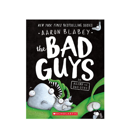 英文原版  我是大坏蛋 6 The Bad Guys Episode 6: Alien vs Bad Guys儿童趣味漫画章节书
