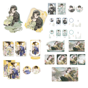 铜雀锁金钗 铜雀春生系列通贩 立牌 吧唧 色纸 冰箱贴