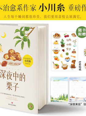 全新正版 深夜中的栗子 小川糸著日本疗愈系代表作家上茶文具店闪闪发光的人生洋食小川同一作者日本文学外国小说散文集书籍
