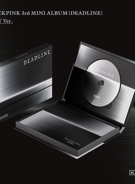 BLACKPINK 3rd MINI ALBUM [DEADLINE] Gray ver. 预售