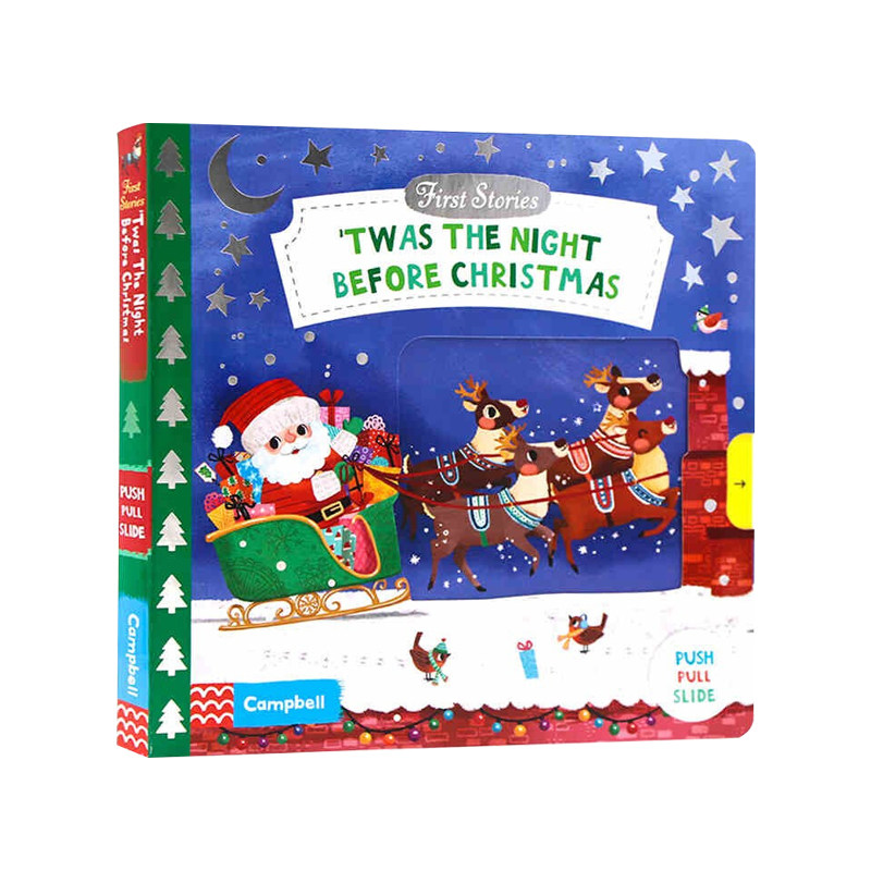 本故事书:圣诞前夜 first stories:twas the night before christmas