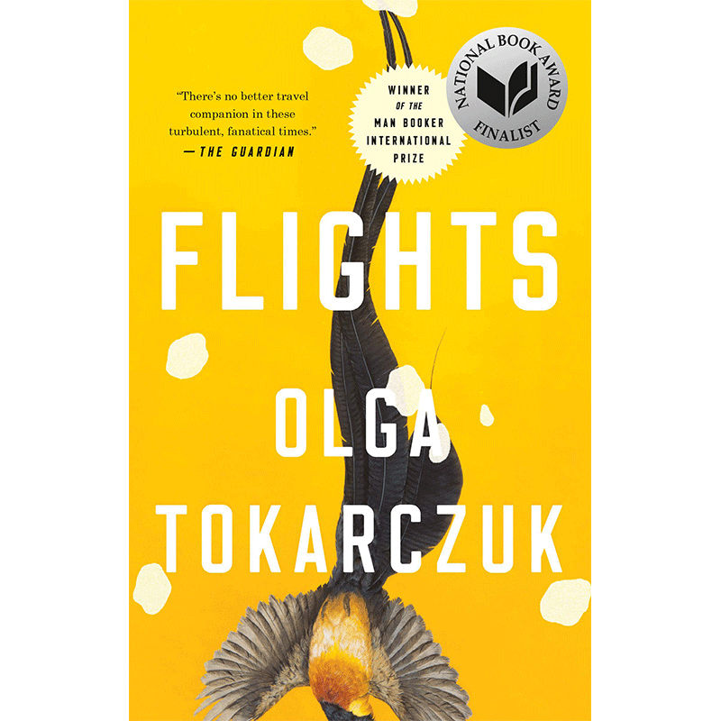 英文原版 航班 Flights 奥尔加·托卡尔丘克 Olga Tokarczuk 2018年布克奖 浪漫小说 诺贝尔文学奖
